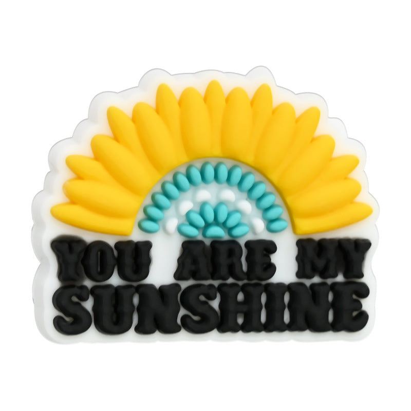 Wholesale   Random 100pcs/pack   Cartoon Student Stationery Decorative Beads